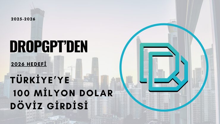 DropGPT’den 2026 Vizyonu: 100 Milyon Dolar Döviz Girdisi Hedefleniyor