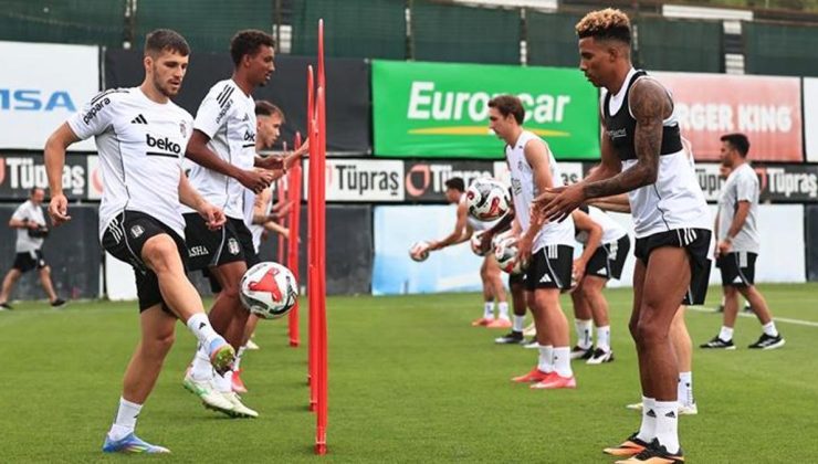 Beşiktaş’ta yeni transfer Jurasek ilk antrenmanına çıktı