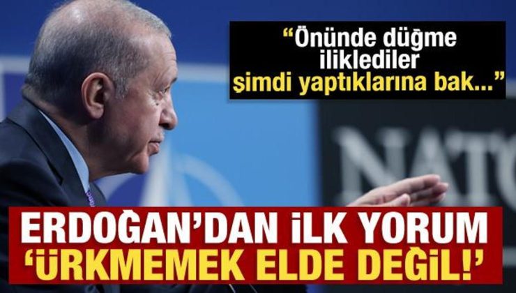 CHP’deki savaşa Cumhurbaşkanı Erdoğan’dan ilk yorum: Ürkmemek elde değil