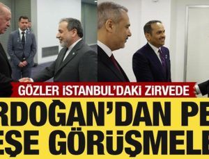 Cumhurbaşkanı Erdoğan’dan peş peşe kritik görüşmeler