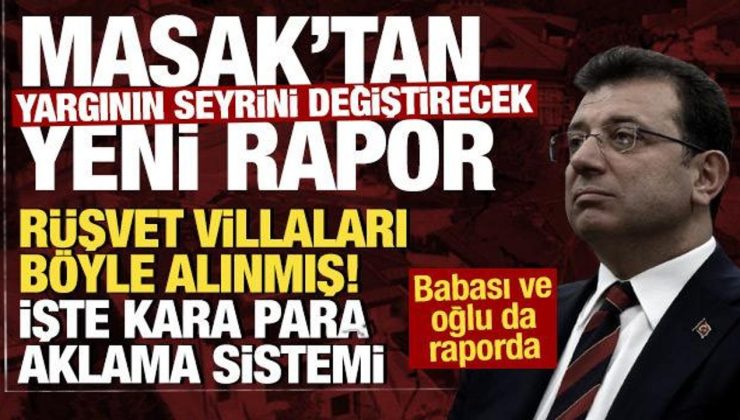 Davanın seyrini değiştirecek rapor: Rüşvet villaları