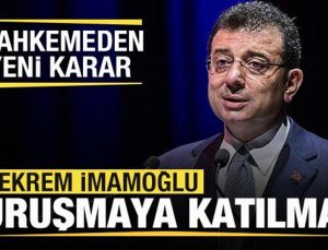 Ekrem İmamoğlu duruşmaya katılmadı! Mahkemeden flaş karar!