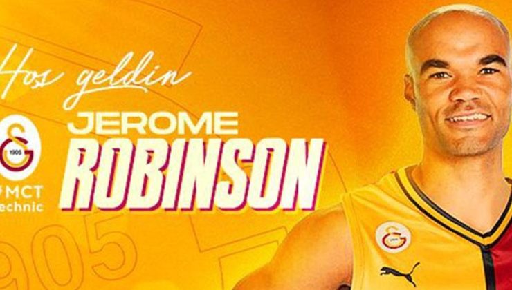 Galatasaray MCT Technic, Jerome Robinson’ı transfer etti