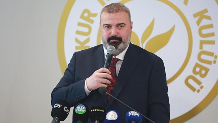 İbrahim Turgut yeniden Çaykur Rizespor başkanı oldu