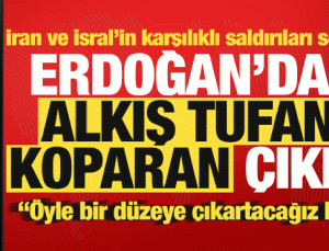 İran-İsrail gerilimine ilişkin Erdoğan’dan alkış tufanı koparan son dakika çıkışı!