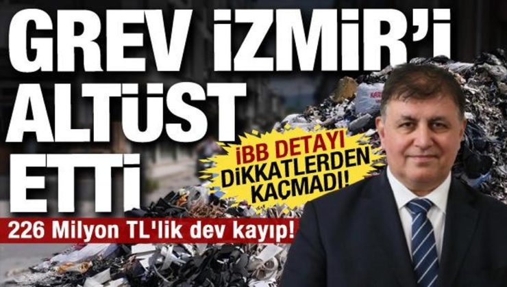 İzmir’in çöpleri 226 milyon TL’lik ihaleyle toplatıldı! İBB detayı dikkatlerden kaçmadı