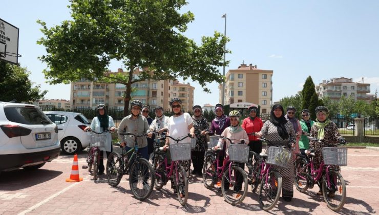 KOMEK’te kadınlardan bisiklet kullanma eğitimine yoğun ilgi