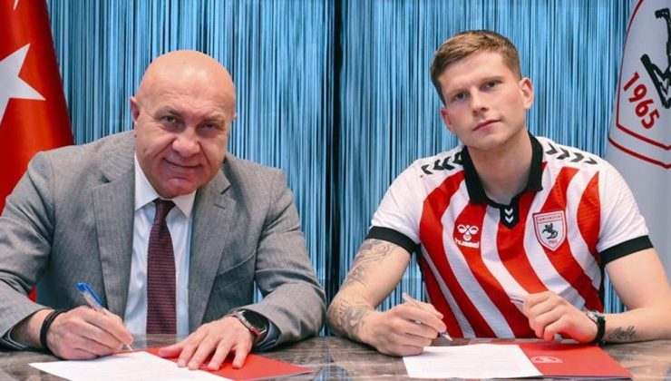 Logi Tomasson Samsunspor’a imzayı attı