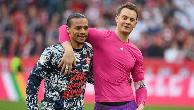 Manuel Neuer’den Leroy Sane açıklaması: Çok özleyeceğim