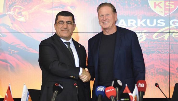Markus Gisdol imza attı: Üst seviyede olacak bir takıma geldik