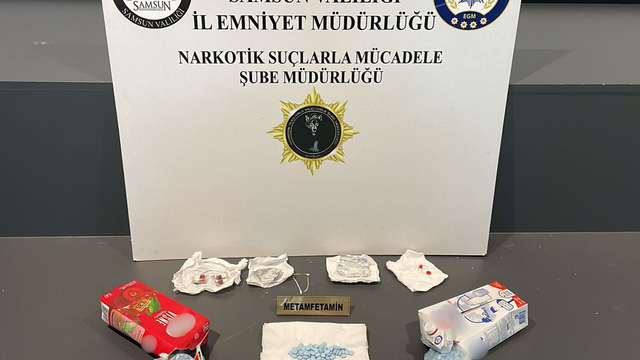 Meyve suyu ve süt kutusundan uyuşturucu çıktı