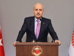 Numan Kurtulmuş: İsrail hükümetinin varlığı dünya barışı için büyük tehdittir