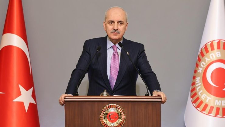 Numan Kurtulmuş: İsrail hükümetinin varlığı dünya barışı için büyük tehdittir