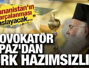 Rumlara topyekûn çağrı yaptı! Provokatör Papaz’dan Türk hazımsızlığı