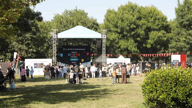 Samsun Kültür Yolu Festivali’nde minikler festivalle buluştu