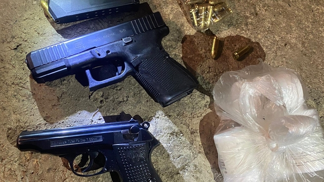 Samsun’da ruhsatsız silah ve uyuşturucu ele geçirildi