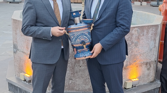 Vezirköprü’de tayini çıkan hakim ve savcılar için veda programı düzenlendi