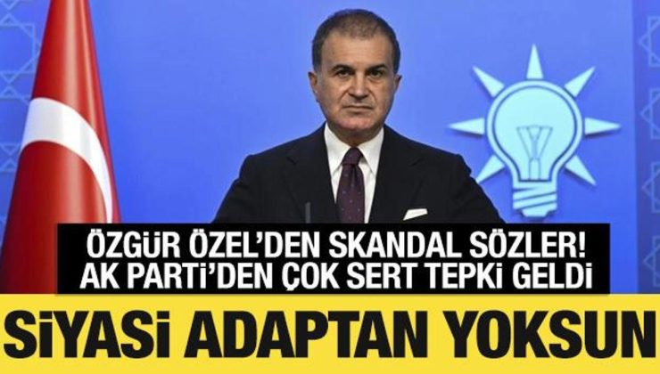 AK Parti’den Özgür Özel’e tepki: Ahlaki tutumdan yoksun!