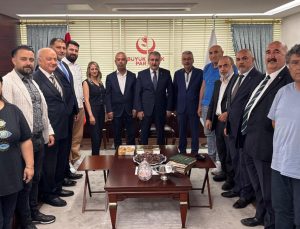 AKKAV heyetinden BBP Genel Başkanı Mustafa Destici’ye ziyaret