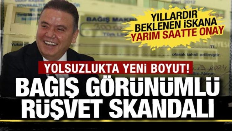 Antalya Büyükşehir Belediyesi’nde bağış görünümlü rüşvet skandalı!