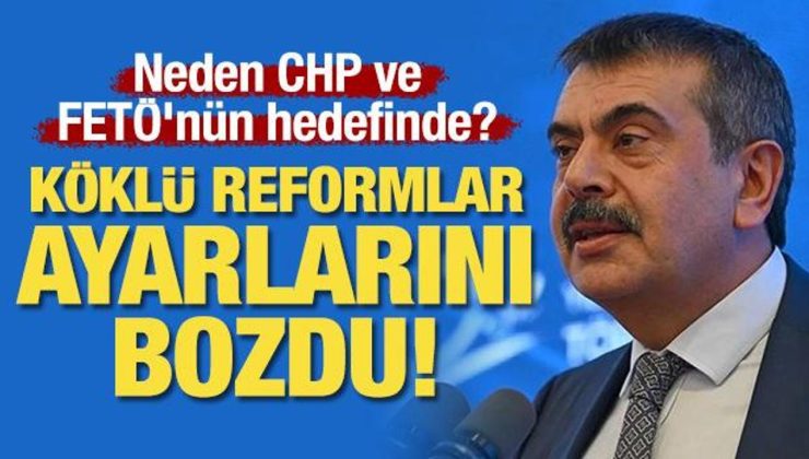 Bakan Yusuf Tekin, neden CHP ve FETÖ’nün hedefinde? Köklü reformlar ayarlarını bozdu