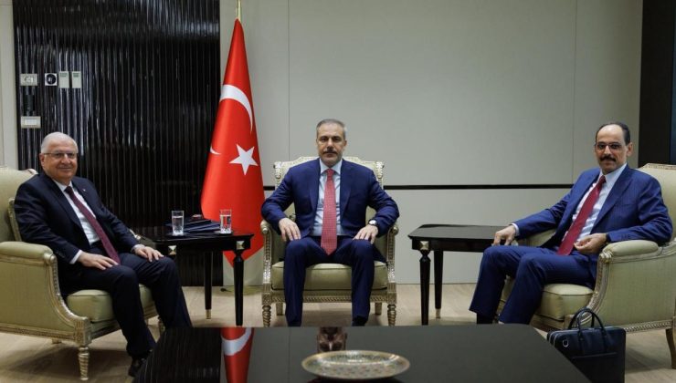 Bakanlar, MİT Başkanı Kalın ile görüştü