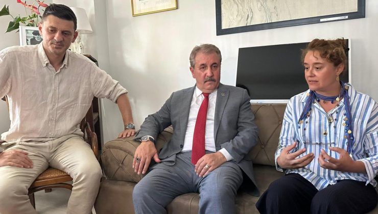 BBP Genel Başkanı Destici, Minguzzi ailesini ziyaret etti
