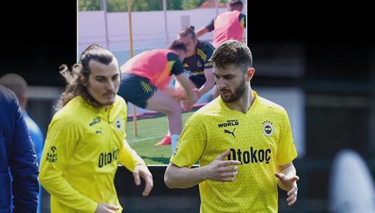 Çağlar Söyüncü ve İsmail Yüksek kozlarını paylaştı