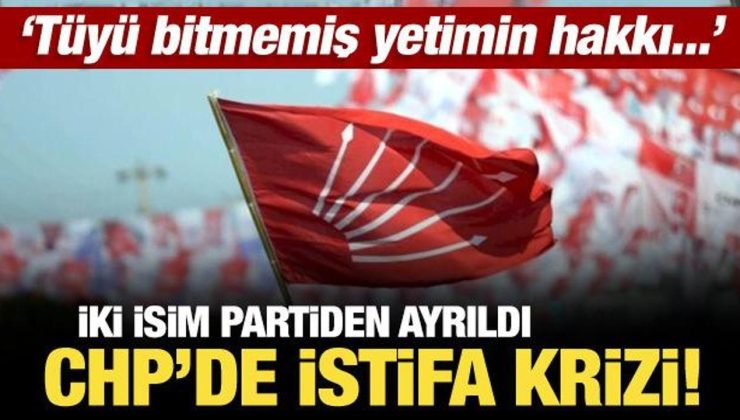 CHP’de istifa krizi: Bayrampaşa’da iki meclis üyesi partiden ayrıldı