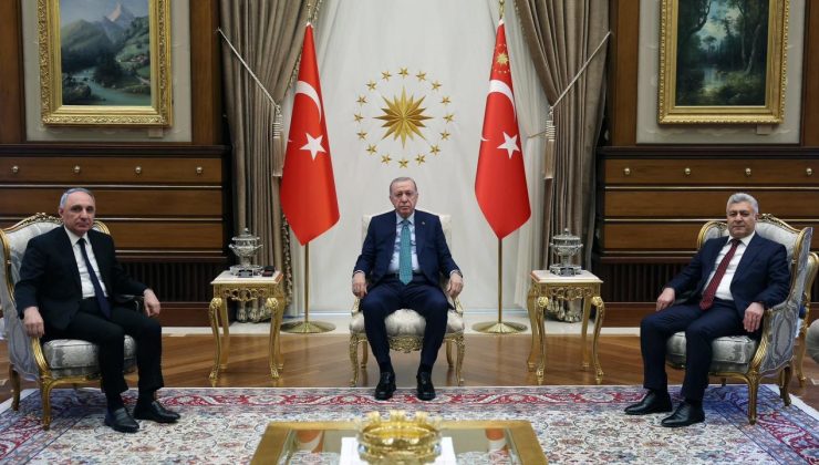 Cumhurbaşkanı Erdoğan, Azerbaycan Cumhuriyeti Başsavcısı’nı kabul etti