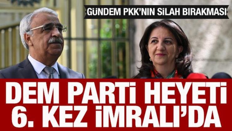 DEM Parti heyeti İmralı’da