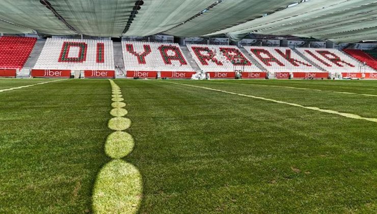 Diyarbakır Stadyumu’nun zemini hazır