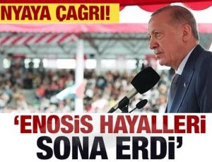 Erdoğan’dan dünyaya çağrı! Çarpıcı açıklama: Hayalleri sona erdi