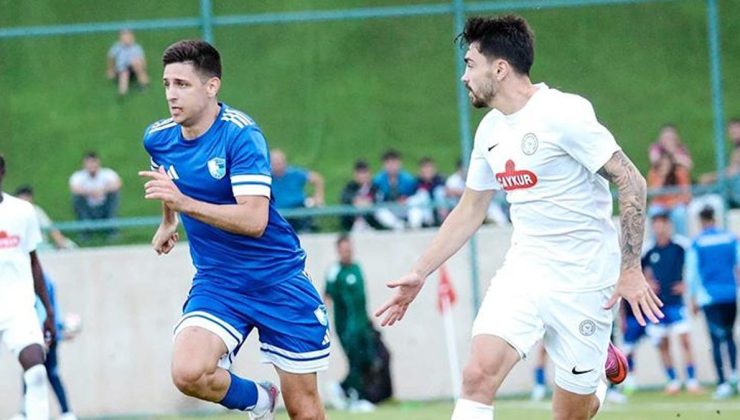 Erzurumspor FK, Rizespor’u hazırlık maçında 1-0 mağlup etti