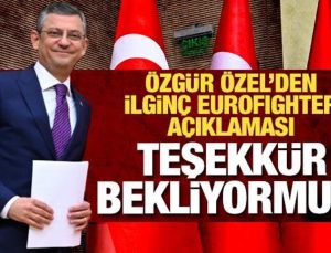 Eurofighter anlaşması imzalandı, Özgür Özel’den rol çalma çabası: Bize teşekkür edin!