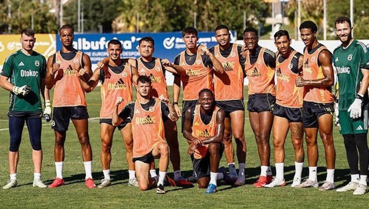 Fenerbahçe hazırlıklarına devam etti