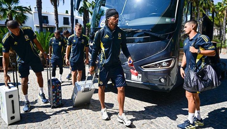 Fenerbahçe kafilesi, Portekiz’e gitti