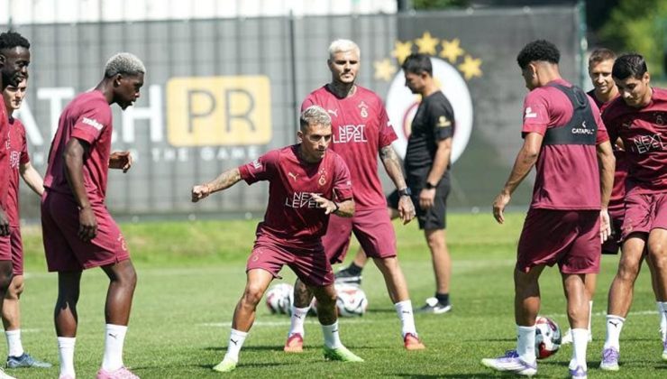 Galatasaray hazırlıklara devam etti
