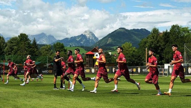 Galatasaray, yeni sezon hazırlıklarını sürdürdü