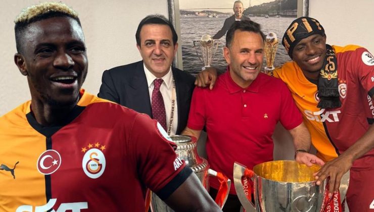 Galatasaray’da Osimhen görüşme odasına… Sonuca varılacak!