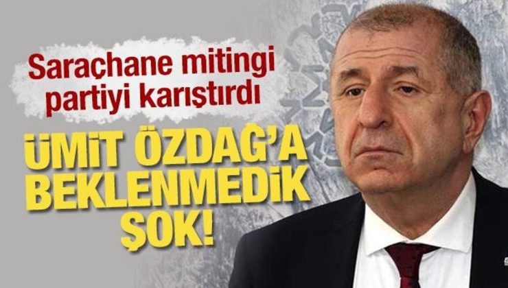 Genel başkan yardımcısından Ümit Özdağ’a beklenmedik şok!