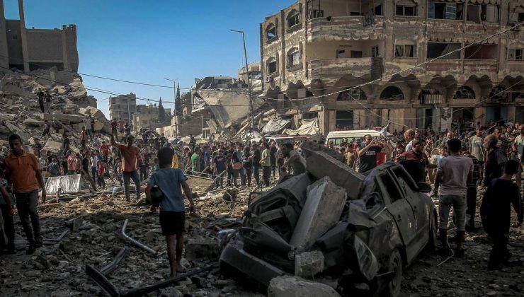 İsrailli bakan ‘sürgün haritasını’ paylaştı: Gazze’de taş üstünde taş bırakmayacağız!