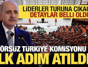 Komisyon için ilk adım: Numan Kurtulmuş liderler turuna çıkacak!