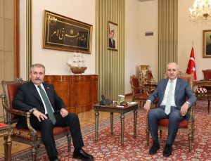 Kurtulmuş, Destici’yi kabul etti