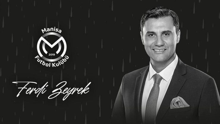 Manisa FK’dan Ferdi Zeyrek için özel forma