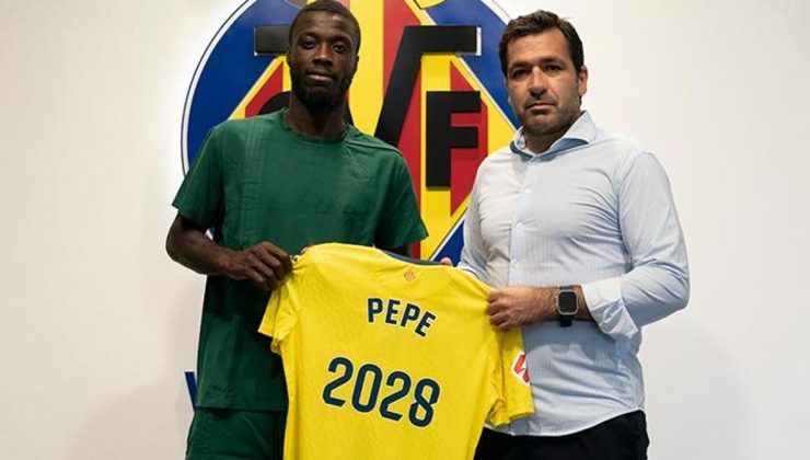 Nicolas Pepe, Villarreal ile sözleşmesini 2028’e kadar uzattı