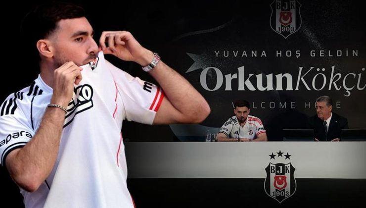 Orkun Kökçü Beşiktaş’a imzayı attı, gözyaşlarını tutamadı! İşte o tarihi anlar