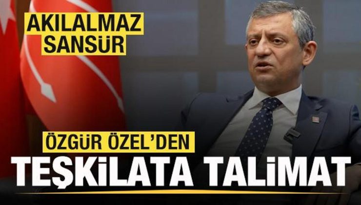 Özgür Özel’den teşkilata talimat: Başka konuları konuşturun
