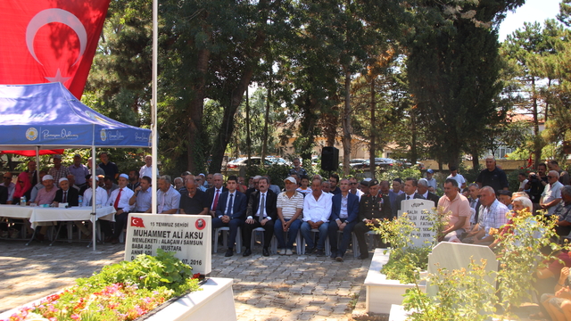 Samsun’da “15 Temmuz” şehitleri anıldı