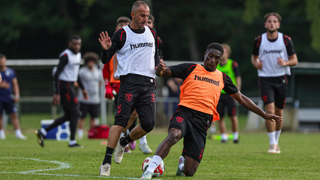 Samsunspor, Hollanda kampında hazırlıklarını sürdürüyor